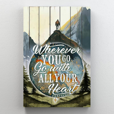 Ralinda " Hiking Go With All Your Heart "