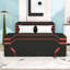 Grand lit avec rangement hydraulique-1223638151