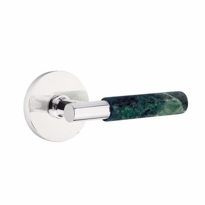Select Round Door Lever with Round Rosette