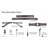Hamilton In-Ground Post Black