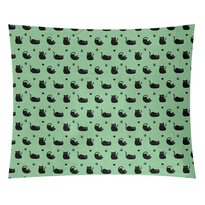 Tapisserie pour chat par katelyn elizabeth Avicia, Intérieur / extérieur, H 60,5 po x l 81,5 po