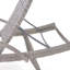 Chaise longue en osier Crete