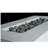 Concrete Propane/Natural Gas Outdoor Fire Pit Table-2077226332
