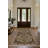 Jazeera Collection Digital Print Cotton-Polyester Green Beige Brown Floral Rug-2065008749