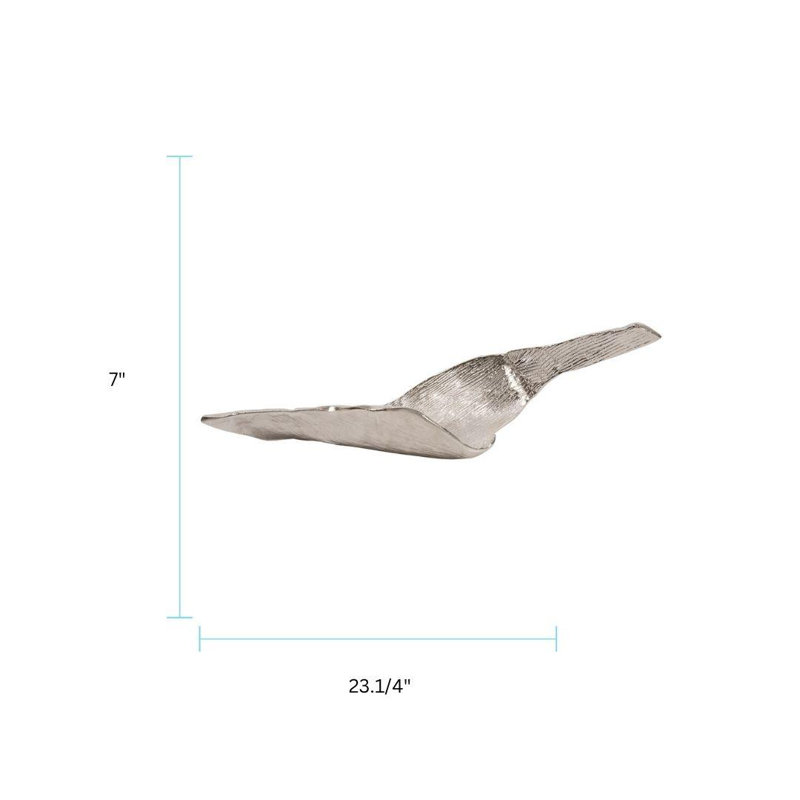 Chane Aluminum Tray, 7" H x 23.25" W x 7" D