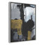 «24K Abstraction - Floater Frame», reproduction d'art sur toile-46817521-46817524