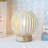 Wrought Studio Round Dimmable Touch Bedside Table Lamp
