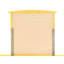 Miroir jaune à réflexion distincte - Glory Furniture G5402-m Simple