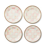 Rosy Check Appetizer Plates Set Of 4