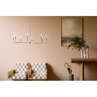 Steel Dimmable Chandelier