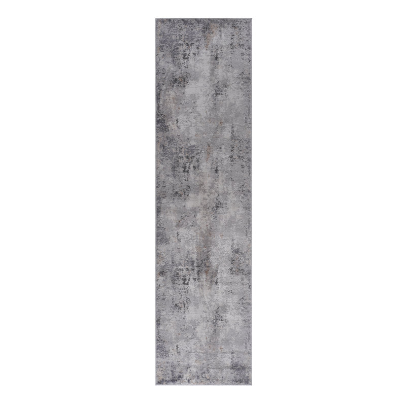 MARFI Collection 2X8 Ivory / Sand / Abstract Runner Rug, Runner 2'2" x 8'