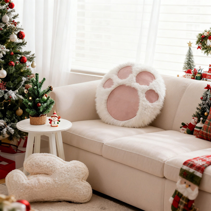 Ensemble de 2 coussins décoratifs, coussins décoratifs avec rembourrage en polyester doux pour canapé, lit, salon, chambre à coucher ou dortoir, soulagement du stress, toutes saisons