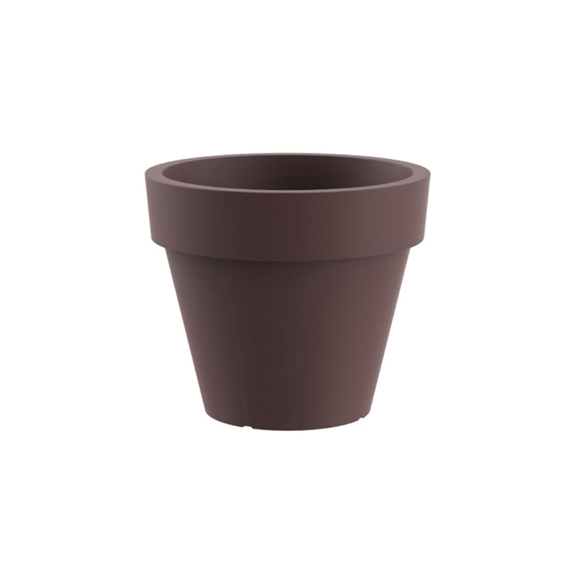 Pot à fleurs en résine Maceta, H 10,25 po x l 11,75 po x P 11,75 po, Créma