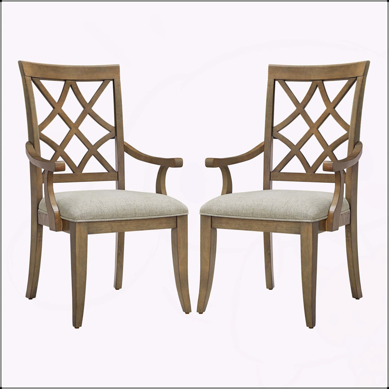 Ensemble de deux chaises de salle à manger Mid Century, Chêne blanc