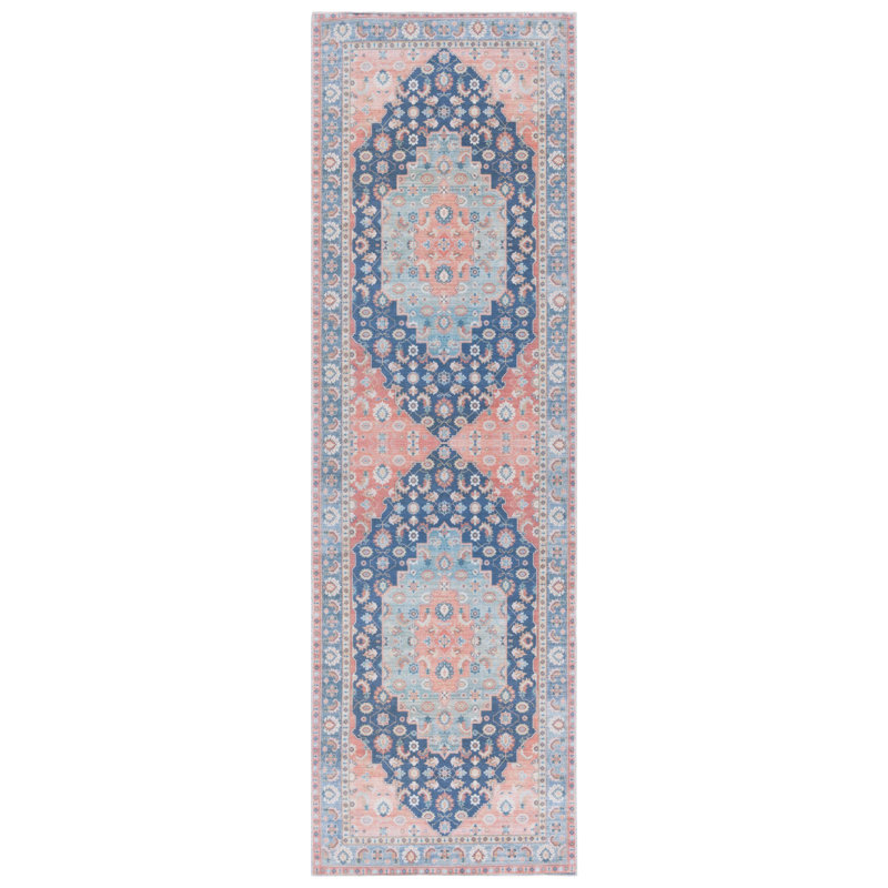 Maritess Machine Washable Southwestern Rug, Runner 2'6" x 8'