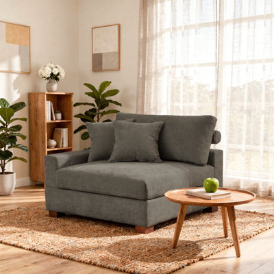 Milbrey Armchair with Cushioned Back