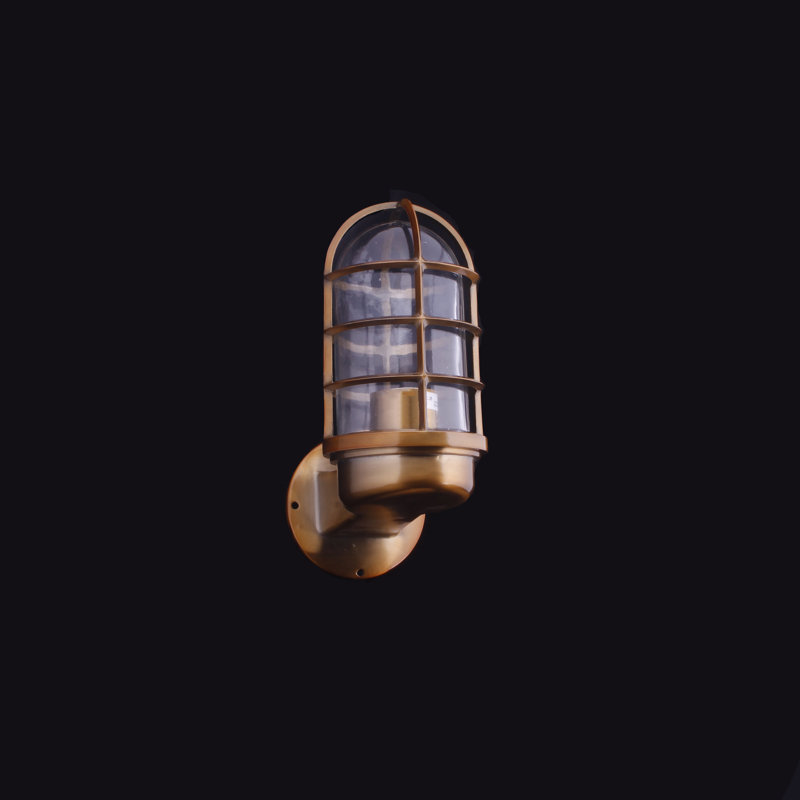 Applique cage 1 lumière armée Jamal