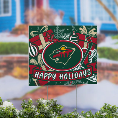 Enseigne du Minnesota Wild Yard, fête