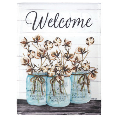 Drapeau de jardin Gaelan Welcome
