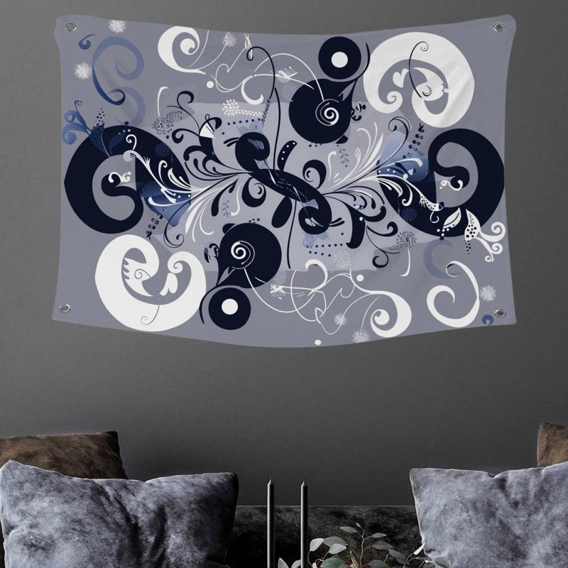 Microfiber Fabric Tapestry, 50" H x 60" W