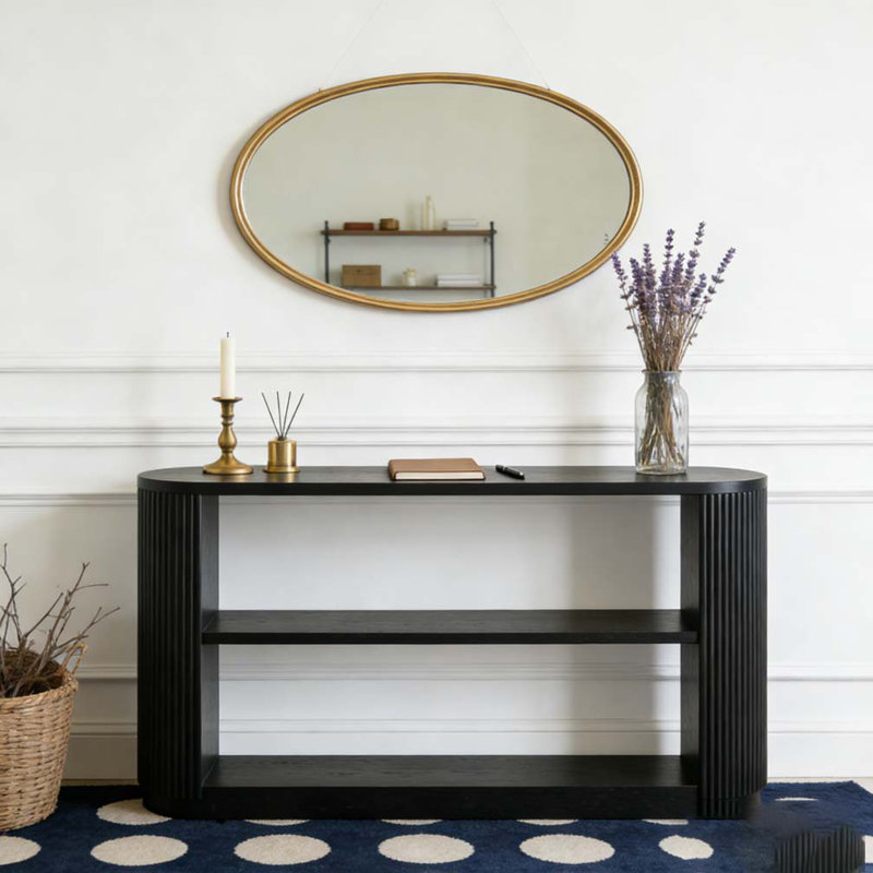 Console Modern, Noir