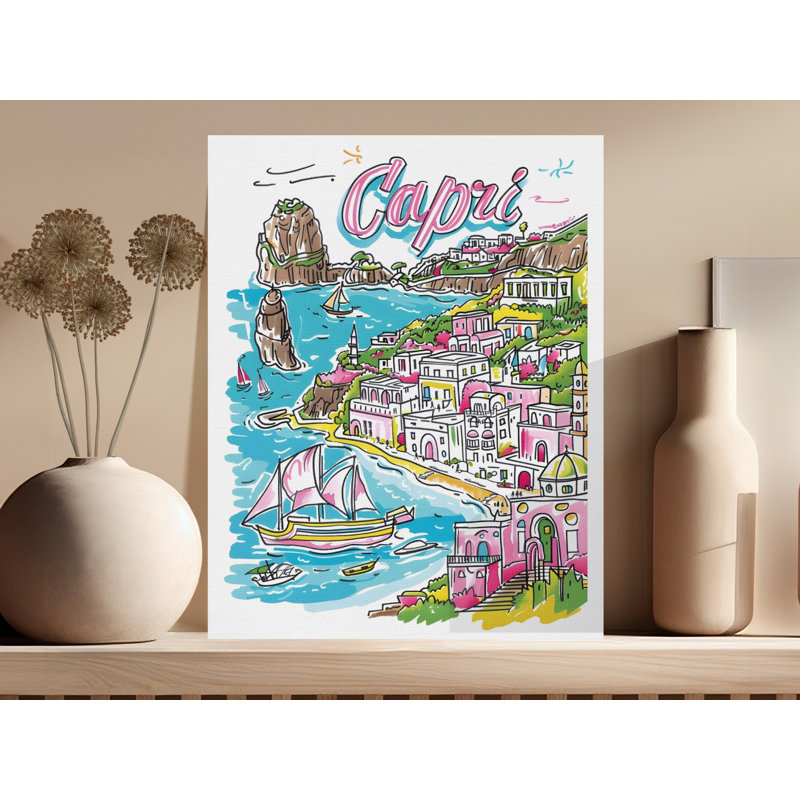 Dinardo Wrapped Canvas Print Set, 18x24