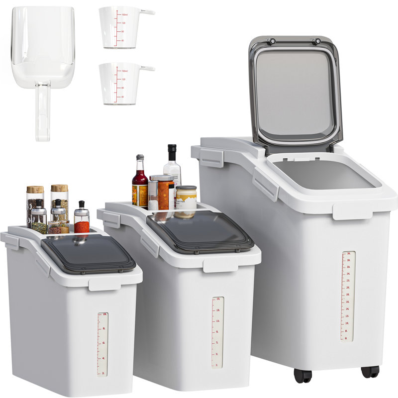 Ensemble de 3 contenants alimentaires Grain