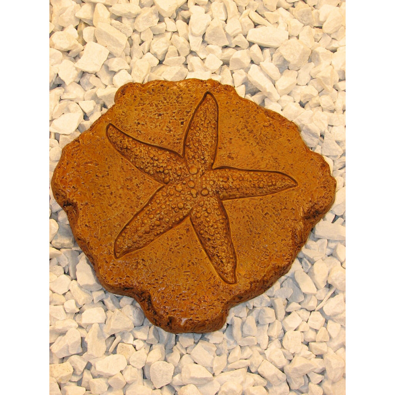 Starfish Stepping Stone, Terra Cotta