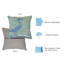  Housse et insert de coussin extérieur d'extérieur