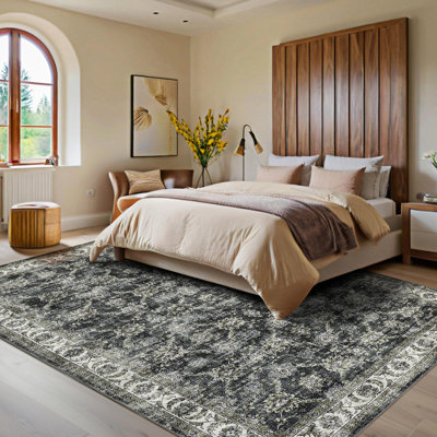 Rectangle Abstract Area Rug