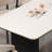 Simple and retro dining table-497265373