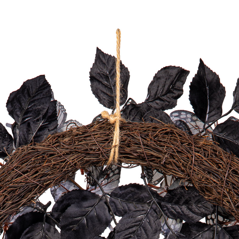 Couronne de papillon HH 24 po noir