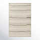 Rectangle Demie Hand-Tufted Wool Area Rug in Light Gray/Beige
