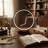 Halo Ring Geometric LED Table Lamp-1717340878
