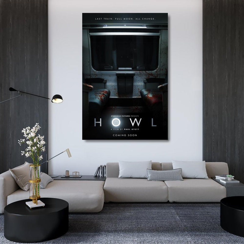 Howl, 18" H x 12" W