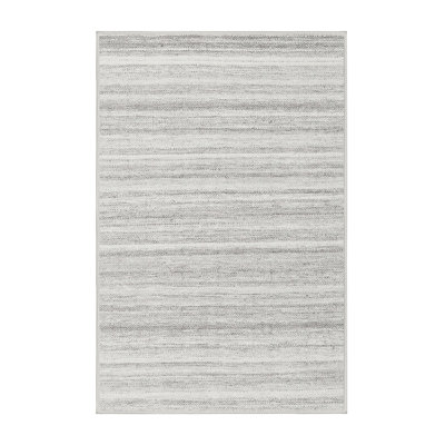 Tapis abstrait beige / gris