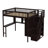 Gunjan Loft Bed with Bookshelf,Drawers,Desk,and Wardrobe-1069354026-1069354020