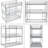 Amaelle Kids Twin Over Twin Over Twin Bunk Bed-1854189584