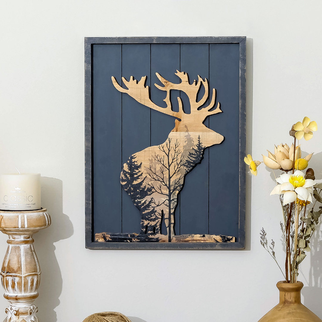 Handmade Rustic Landscape & Nature Wall Decor Millwood Pines