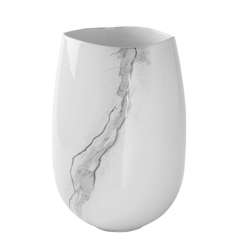 Mistral Ceramic Table Vase, 25cm H x 17cm W x 17cm D