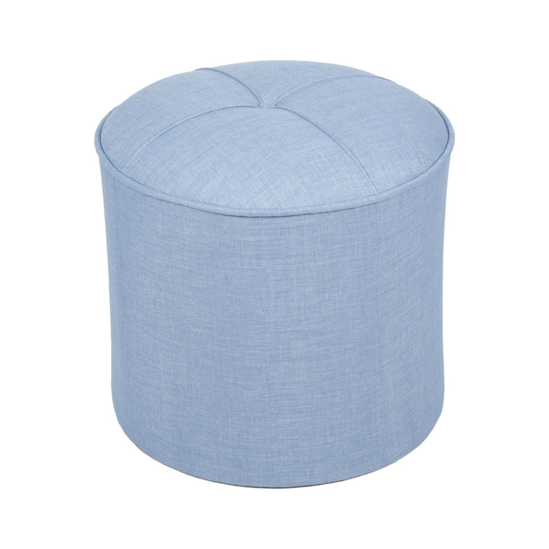 Pouf, Bleu indigo