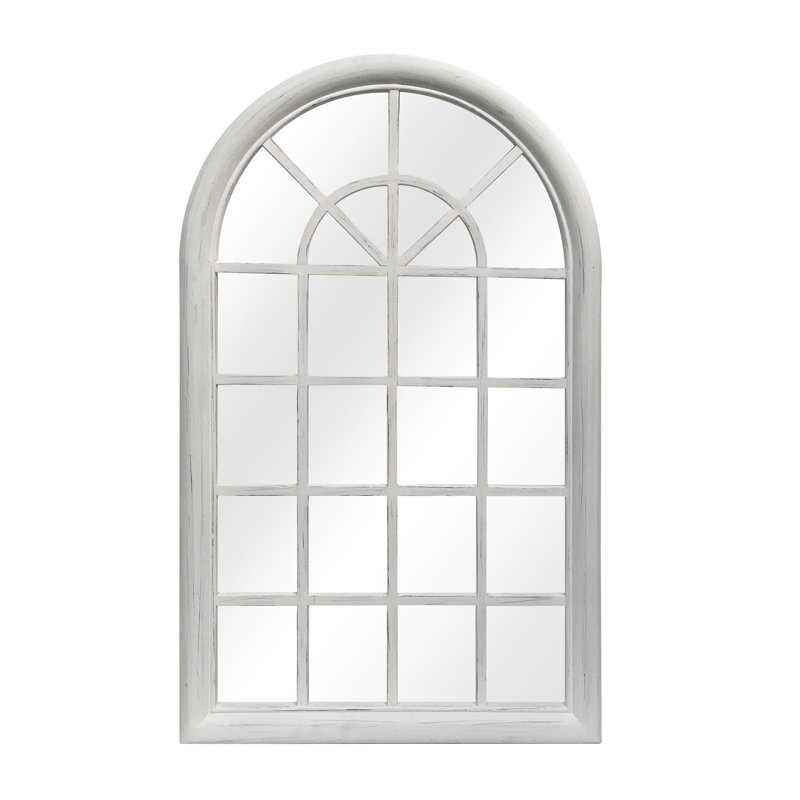 Miroir d'appoint Farmhouse, Blanc vieilli