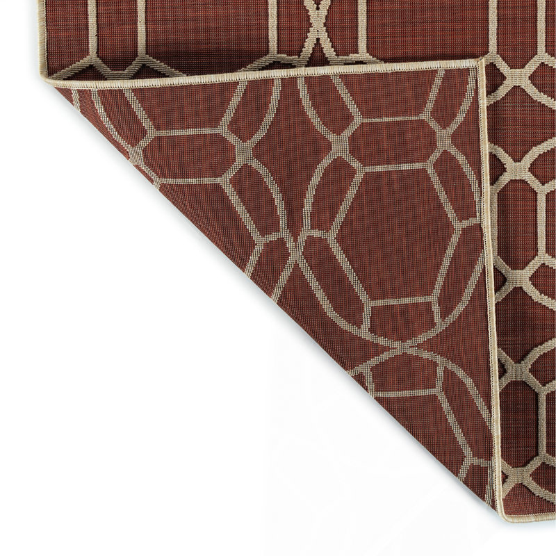 Tapis rectangulaire 2 pi x 3 pi contemporain, transitionnel, géométrique, texturé, haut et bas