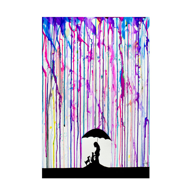 Art sur toile Marc Allante, H 19 po x l 12 po