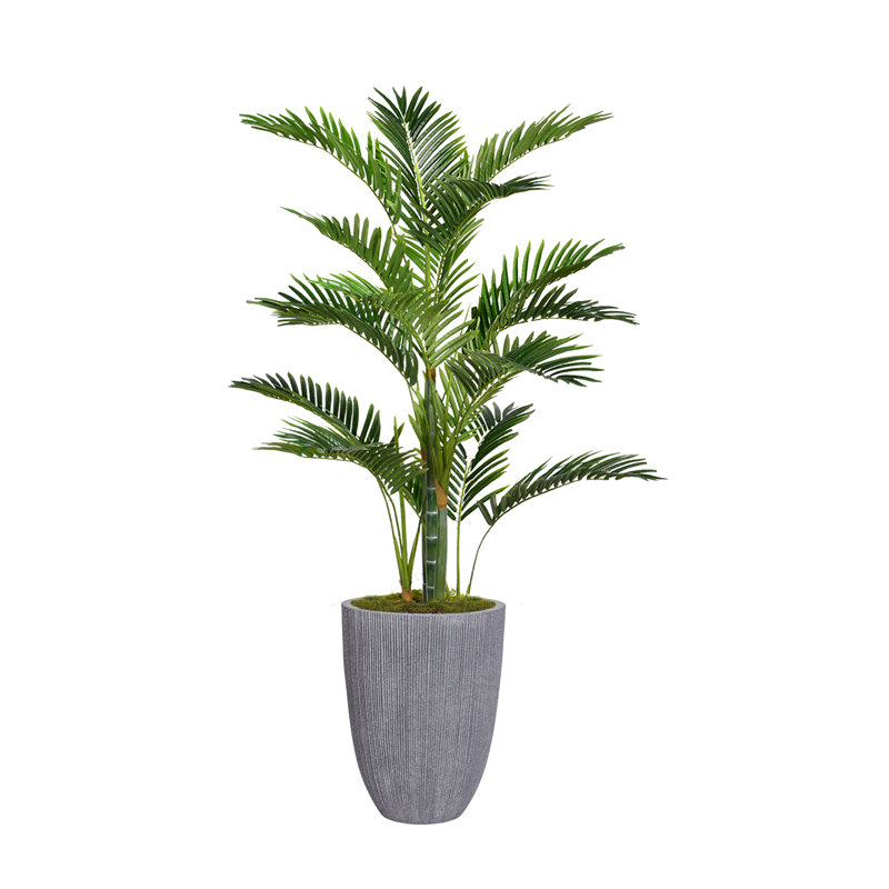 59.1'' Faux Palm Tree in Planter