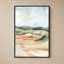 «Vermillion Landscape III» par Katrina Pete - impression sur toile-130878678-130878679