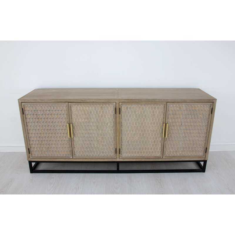 Donna 75 in. W Solid Wood Sideboard