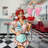 Retro Rosie Diner Dame Serving Table Statue