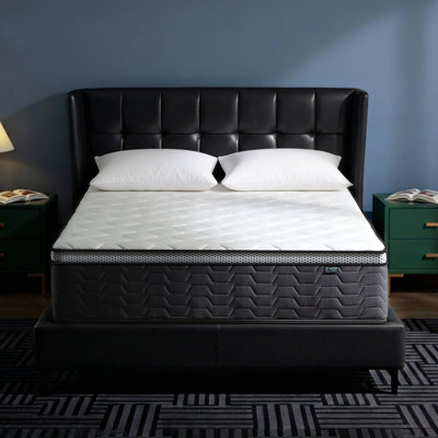 Twin Size Hybrid Mattress with Breathable Foam and Individually Pocket Spring