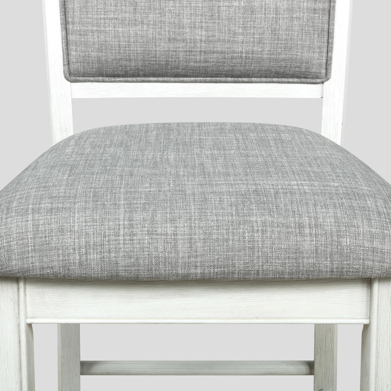 Chaise de style ferme 2 pièces, Blanc